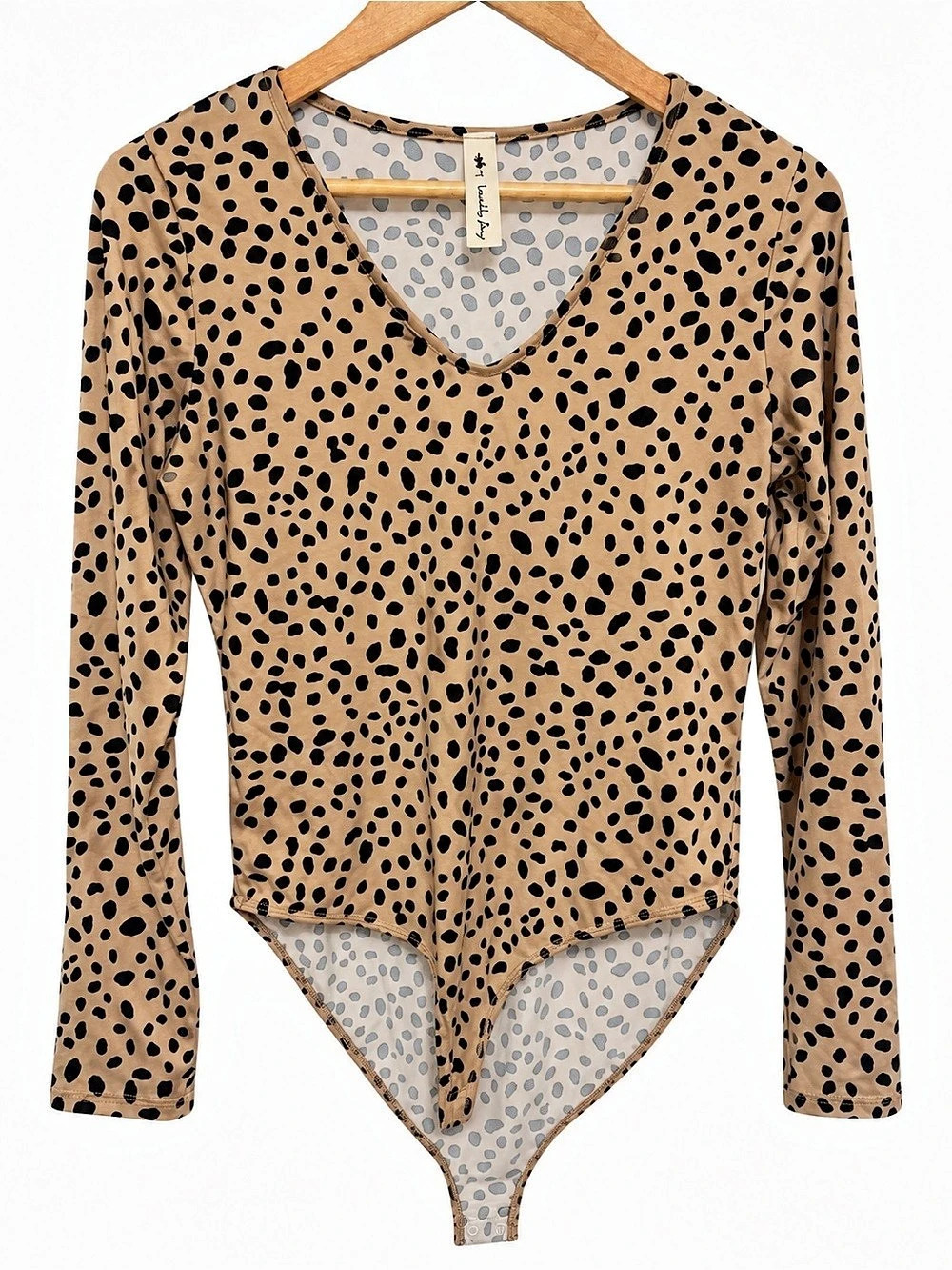 Vanilla Bay Women's Animal Print Bodysuit